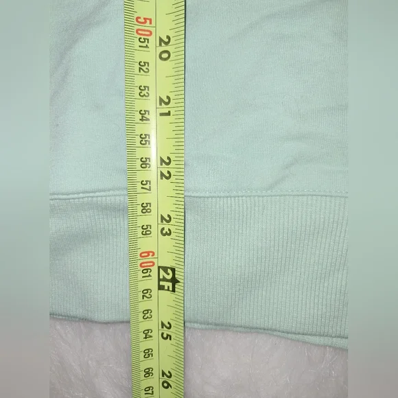 FILA Mint Green French Terry Crewneck Sweatshirt - Picture 6 of 7